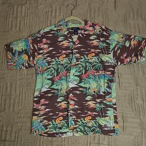 ⚜️Polo by Ralph Lauren Multicolor Hawaiian Shirt